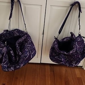Vera Bradley Weekender Paisley Amethyst 